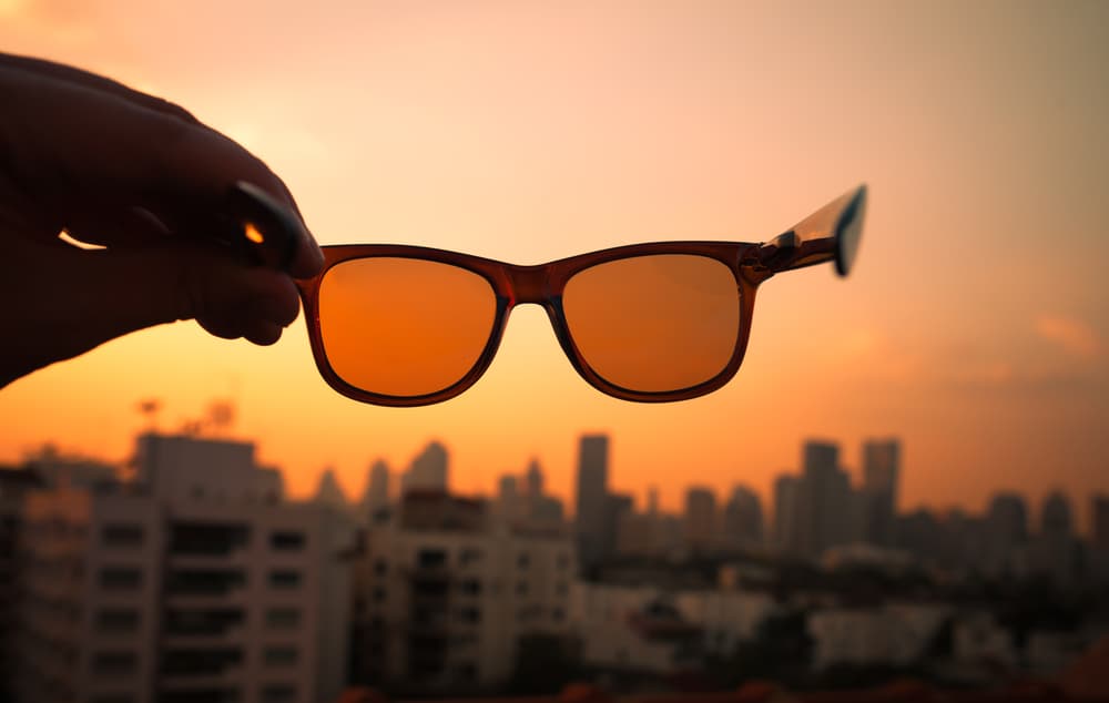 Sunset through Sunglasses